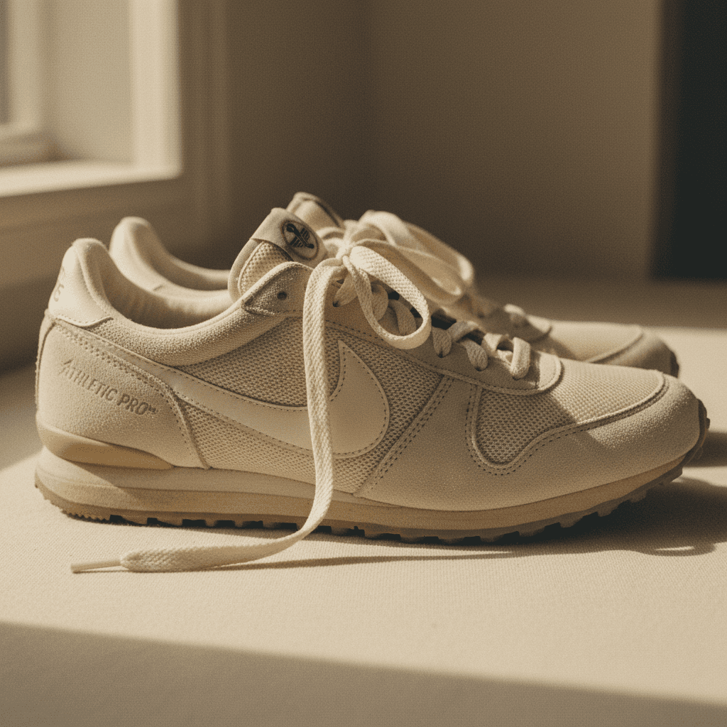 Professional athletic footwear with detailed texture and construction visible